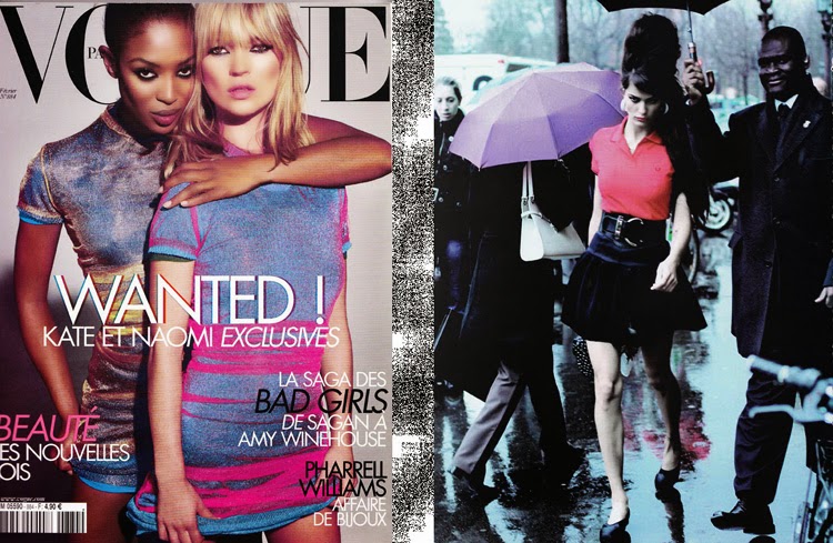 Editoriales de moda de Mario Testino y Peter Lindbergh estilo Amy Winehouse | Stylefeelfree