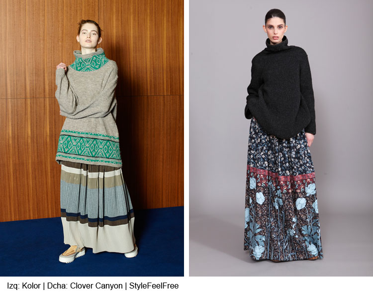 Tendencias Moda Otoño-Invierno 2015-2016: Faldas largas