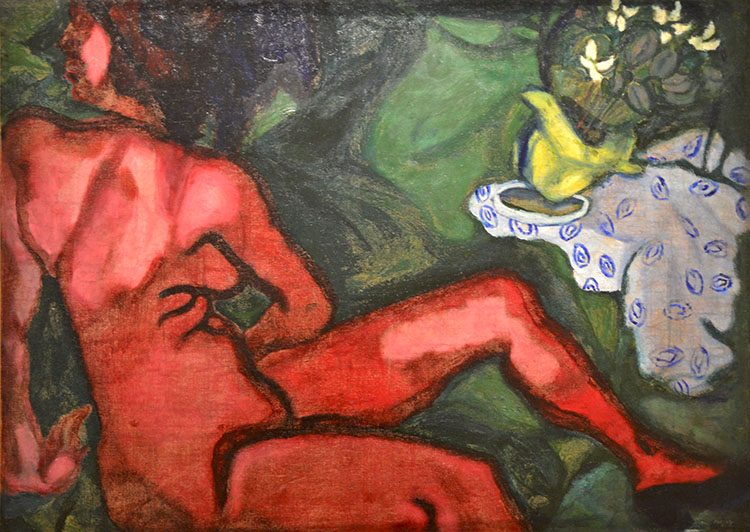 Desnudo rojo | Marc Chagall | StyleFeelFree