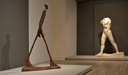 Duelo de titanes: Rodin contra Giacometti en Fundación Mapfre