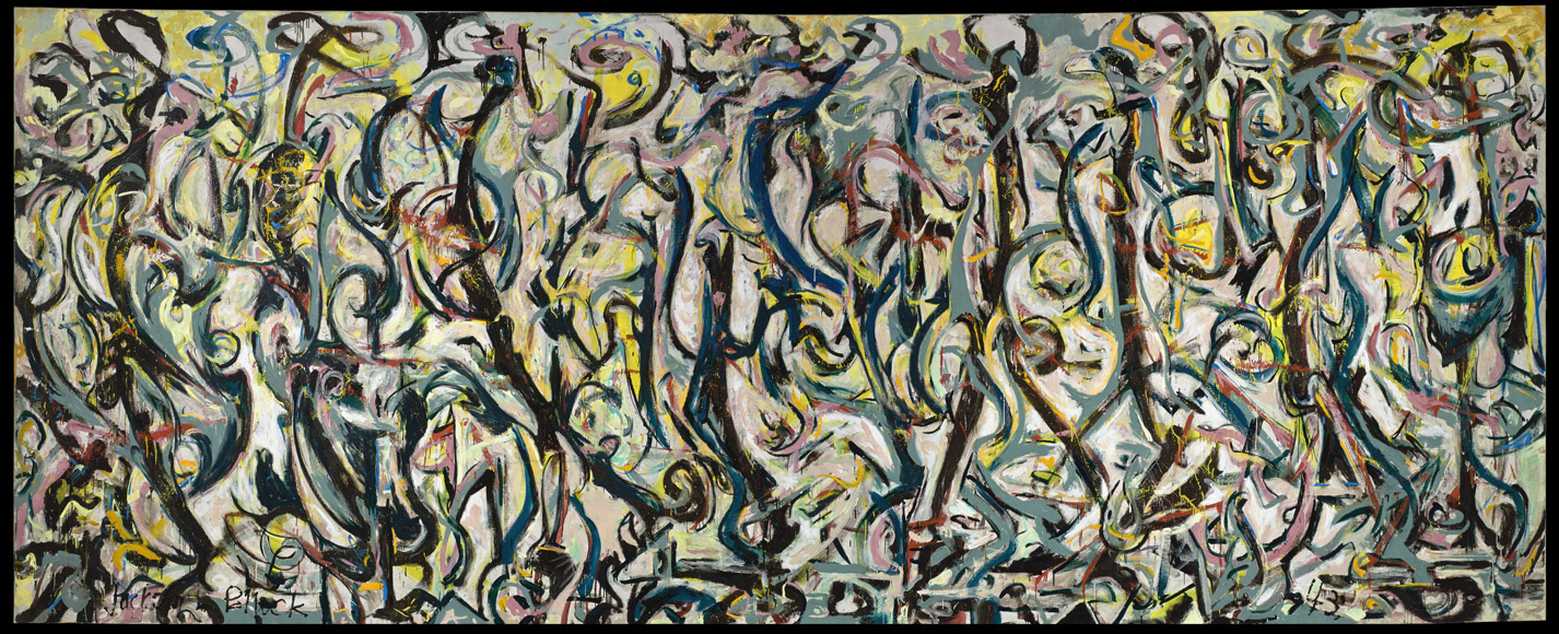 Jackson Pollock | Mural | Museo Guggenheim | StyleFeelFree